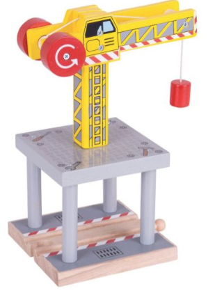 Image 2 of Big Yellow Crane - Bigjigs Toys (£12.99)